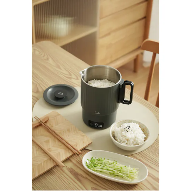 BRUNO Digital Travel Pot - Dark Gray - 5