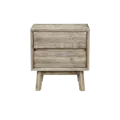 Leland Twin Drawer Bedside Table