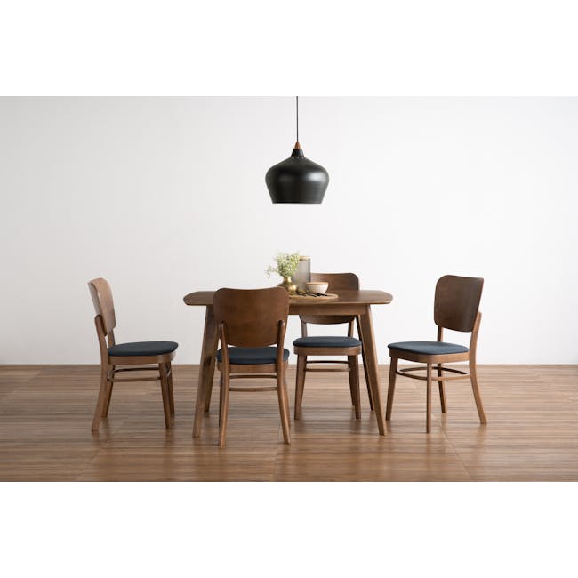 Allison Dining Table 1.2m - Cocoa - 2