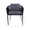 Kyoto Loveseat & 2 Armchair Set - Grey Cushion - 5