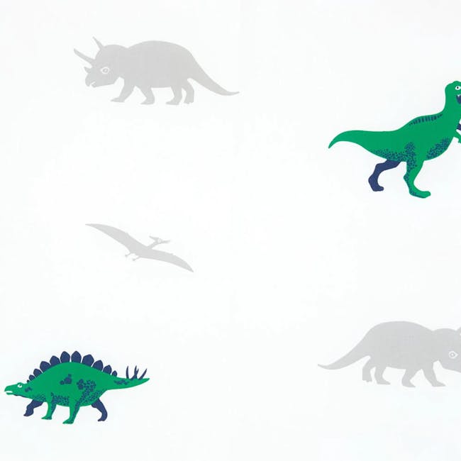 (Single) Dinosaur Duvet Cover Set - 4