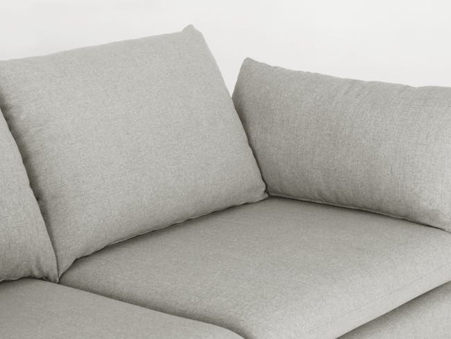 Astrid 2 Seater Sofa - Walnut, Ivory - 2