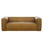 Antonio 3 Seater Sofa - Saddle Tan (Premium Aniline Leather) - 0