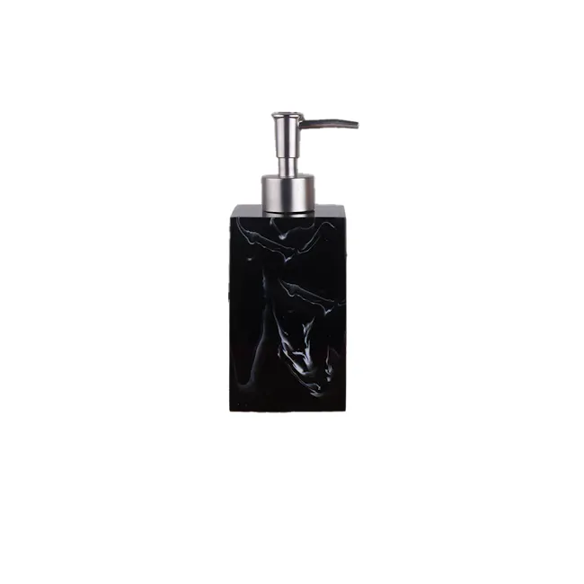Mabel Soap Dispenser - Black Marble - 1