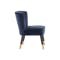 Bianca Lounge Chair - Navy (Velvet) - 3
