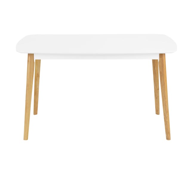 Harold Dining Table 1.2m - Natural, White - 1