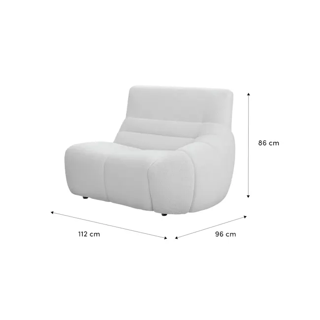 Tara 3 Seater Sofa - Beige - 9