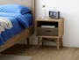 Arianna King Bed in Grey with 2 Hudson Bedside Table - 13
