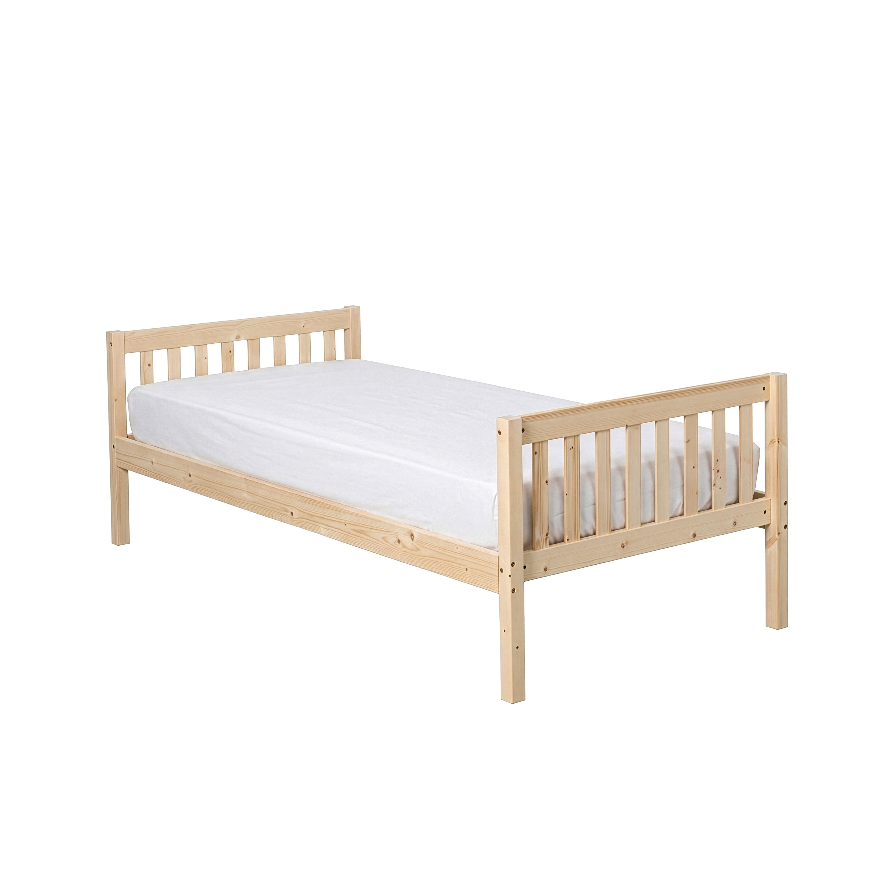 Miko Single Bed - Natural
