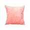 Pfeiffer Beach Throw Cushion (Textured) - Punch Pink