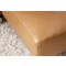 Colton L-Shaped Sofa - Tan (Genuine Cowhide + Faux Leather) - 11