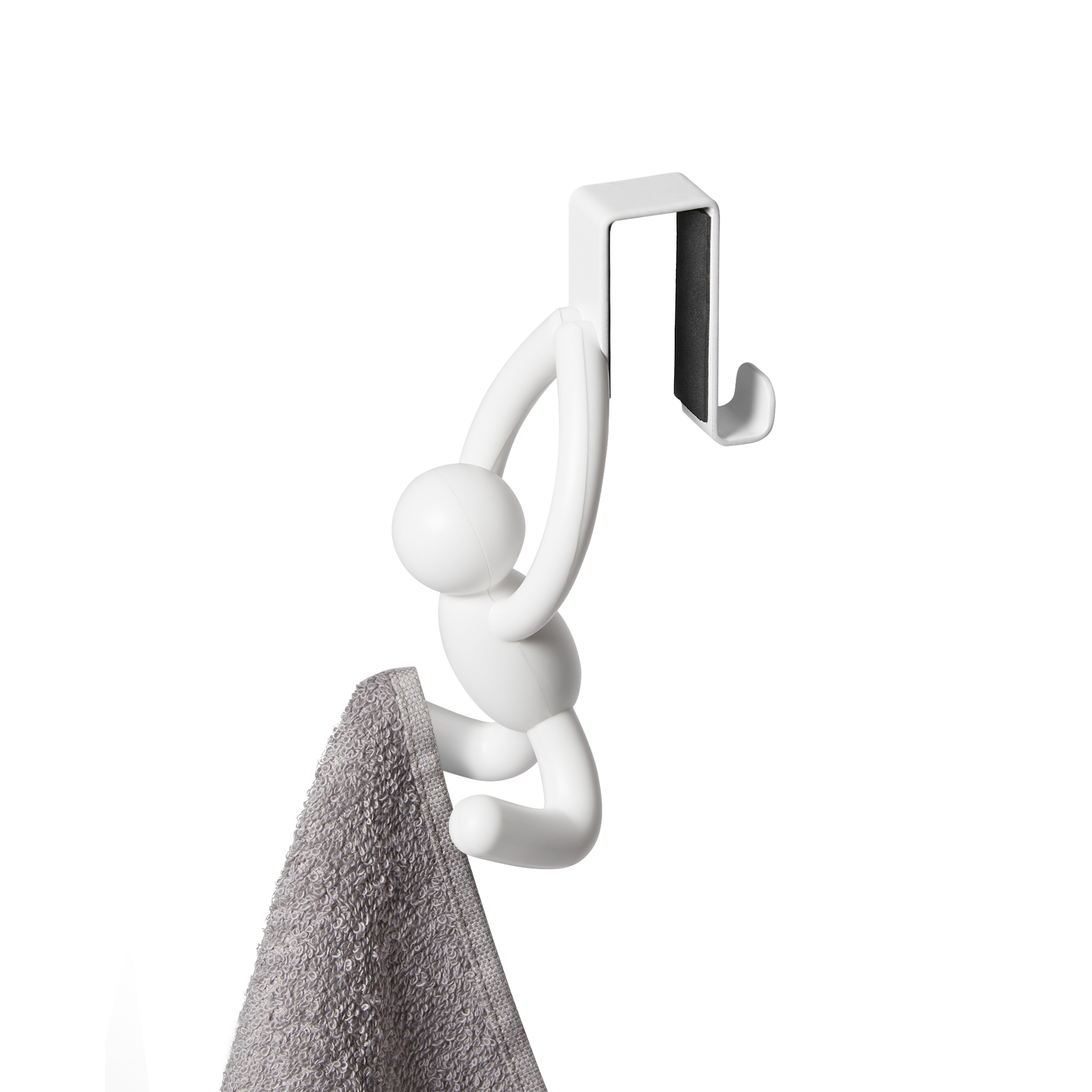 Buddy Cabinet Hooks - White (Set of 2)