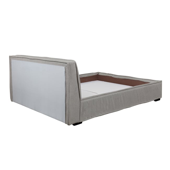Emmett Queen Bed - Mink Grey - 5