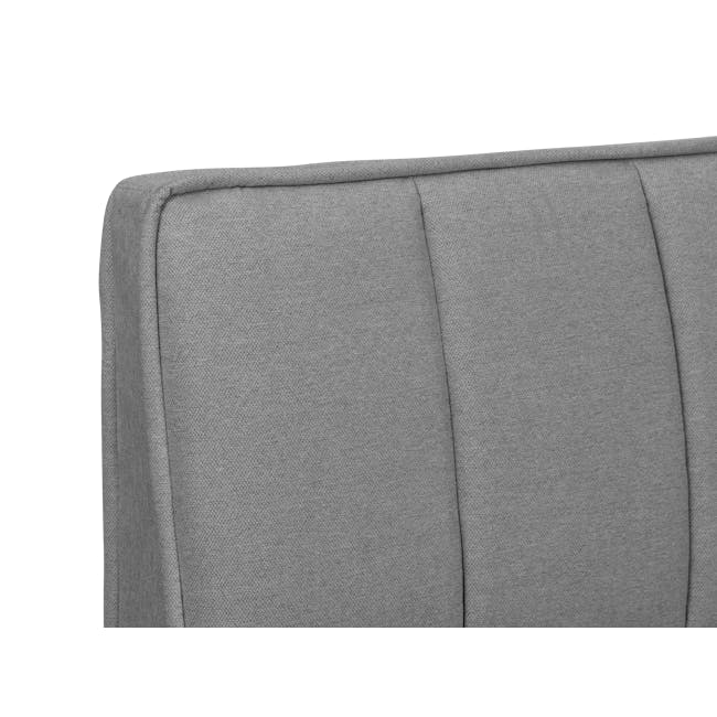 Emmett Queen Bed - Mink Grey - 6