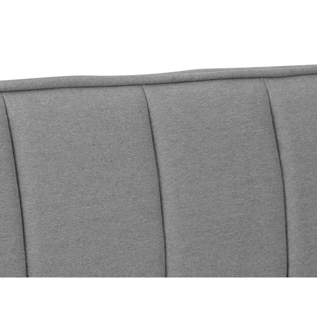 Emmett Queen Bed - Mink Grey - 7