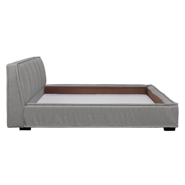 Emmett Queen Bed - Mink Grey - 4