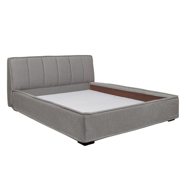 Emmett Queen Bed - Mink Grey - 3