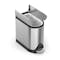 simplehuman Butterfly Step Bin - Brushed (2 Sizes) - 1