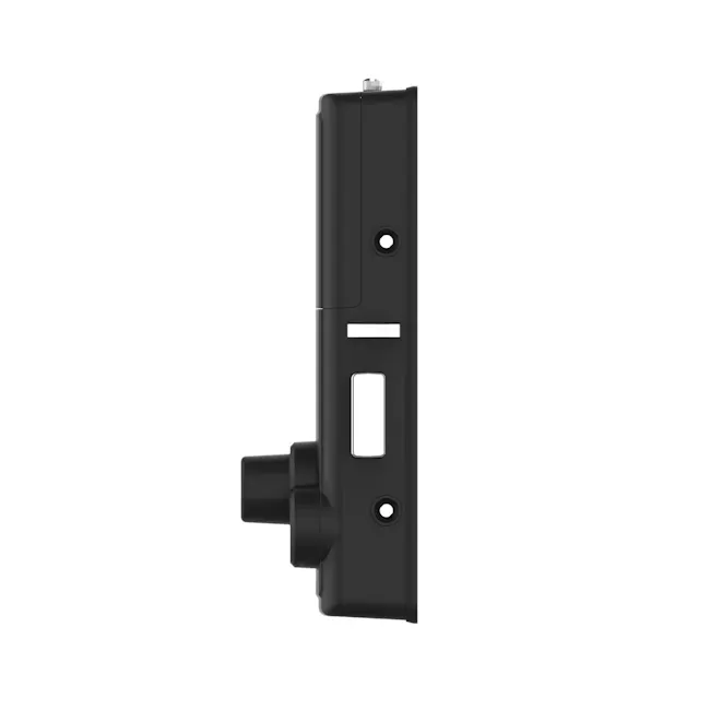 Hafele Gate + Door Lock Bundle: EL7800 + GL6600 - 5 - Sleek black hinge mechanism, Modular design for easy installation