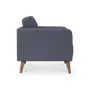 Bennett 2 Seater Sofa with Bennett Armchair - Midnight - 7