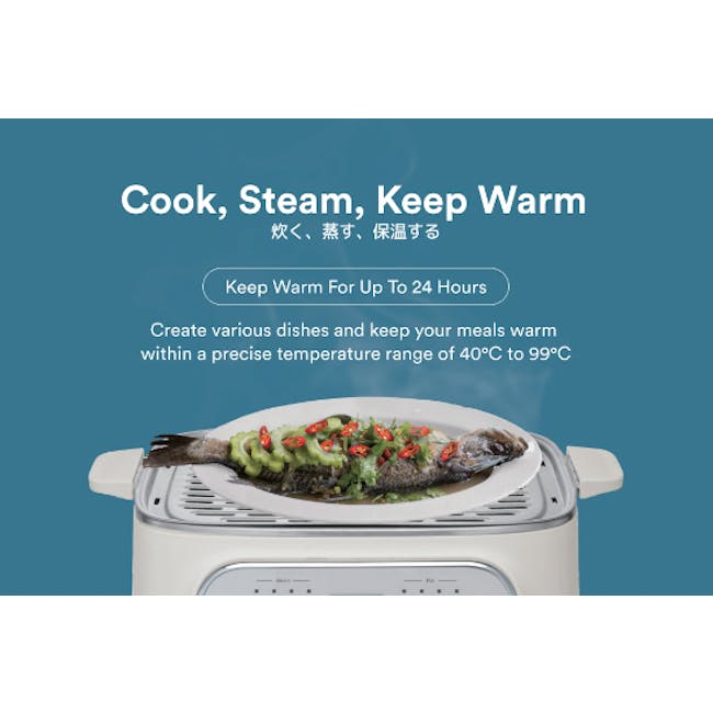 Toyomi Multi-Function Electric Stackable Steamer ST 2318 - 4