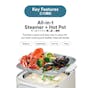 Toyomi Multi-Function Electric Stackable Steamer ST 2318 - 2
