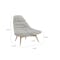 Lowell Lounge Chair - Silver - 4