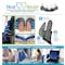 True Relief Double Wing Back & Lumbar Support - Calming Blue - 5