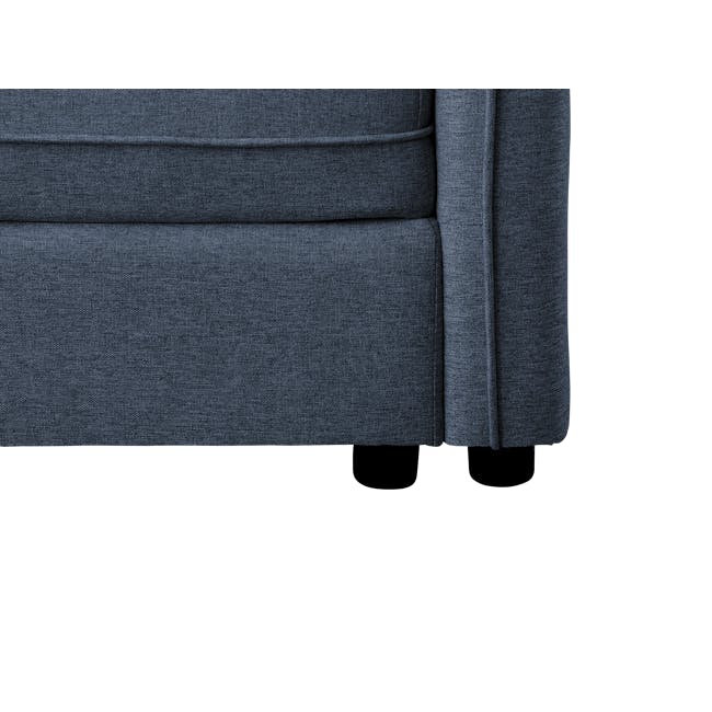 Cameron 4 Seater Sectional Storage Sofa - Denim - 7