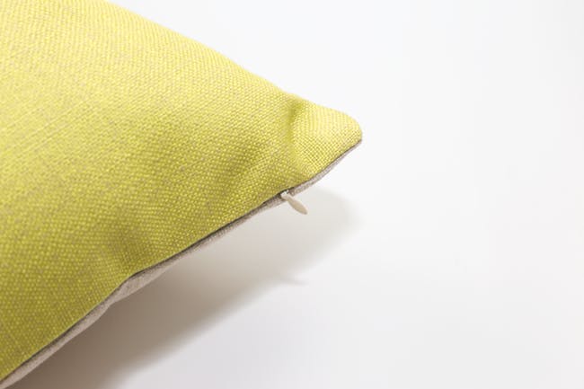 Throw Linen Cushion Cover - Yellow - 1