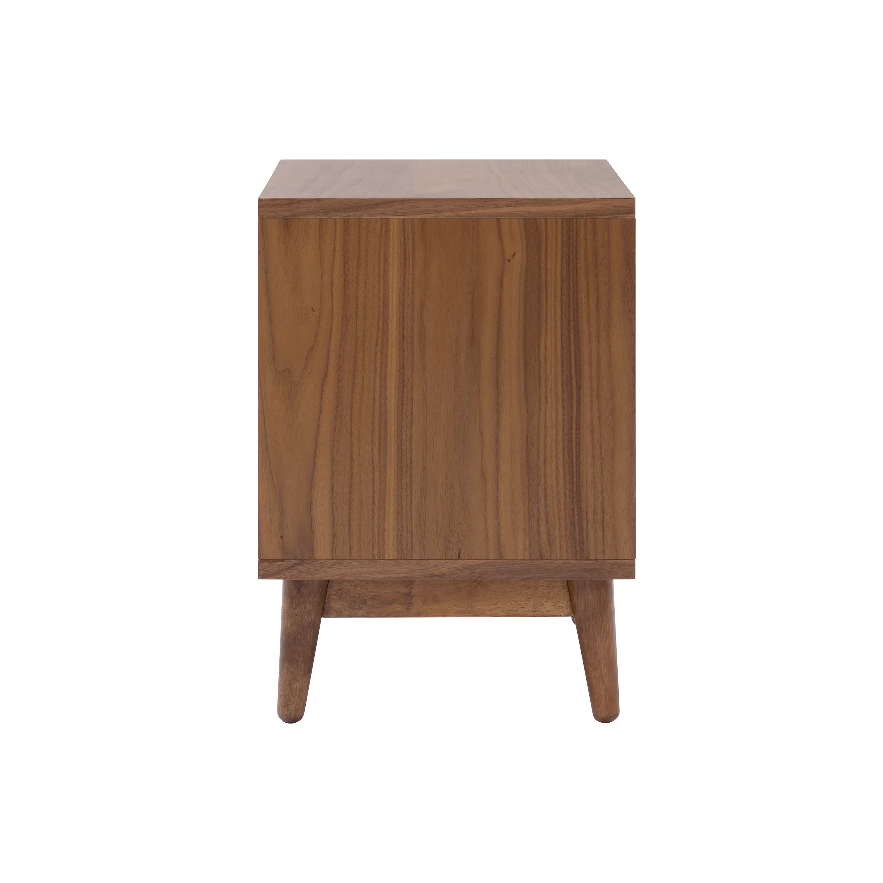Landon King Bed With 2 Kyoto Top Drawer Bedside Table In Walnut