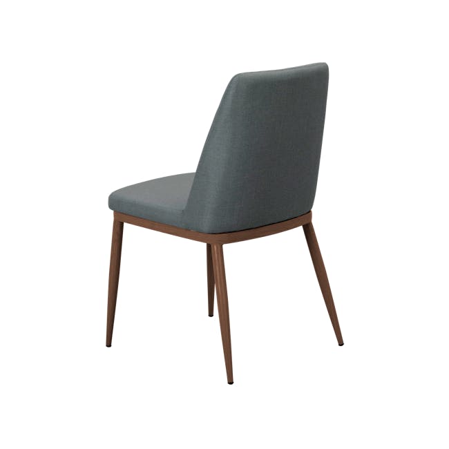 Kate Dining Chair - Walnut, River Grey - 2