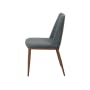 Kate Dining Chair - Walnut, River Grey - 1