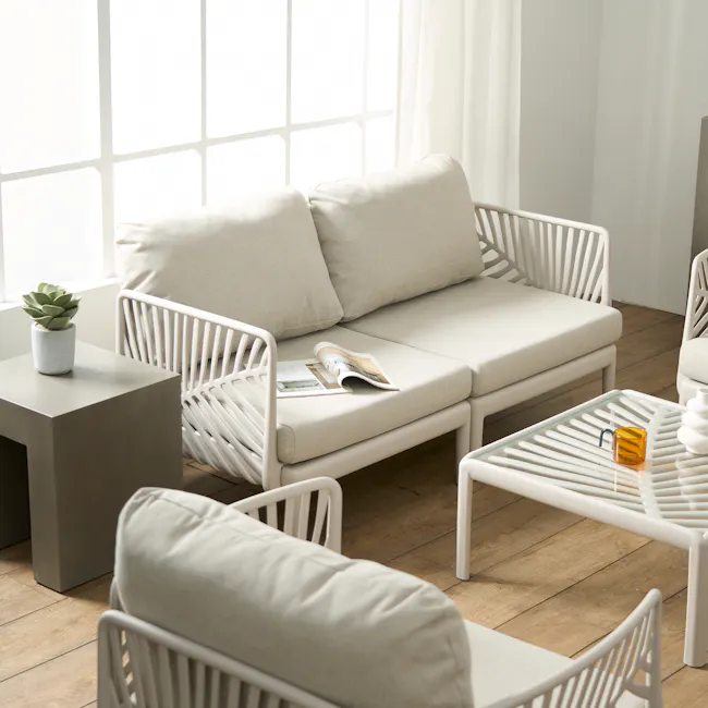 Nouve 2 Seater Outdoor Sofa - Beige - 2