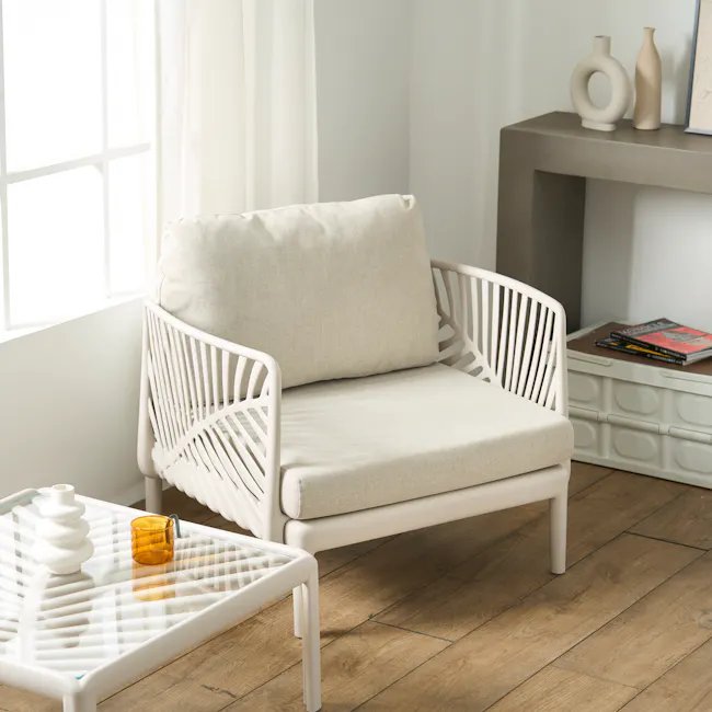Nouve 2 Seater Outdoor Sofa - Beige - 6