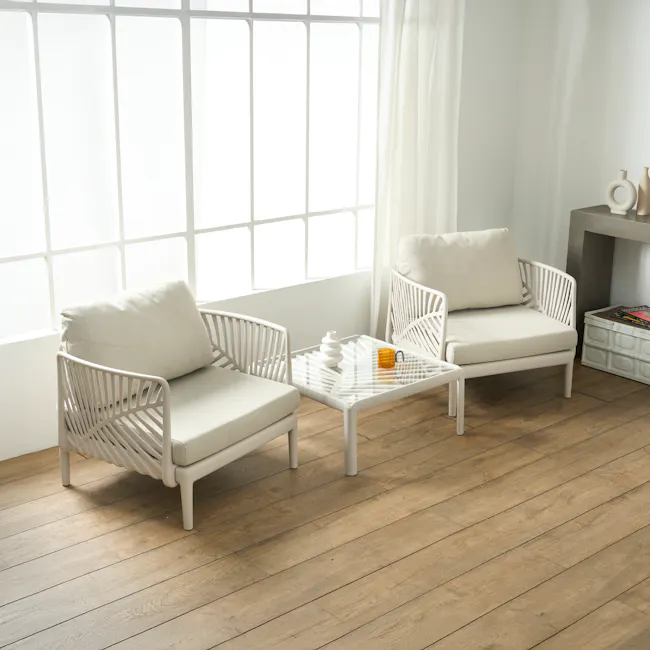 Nouve 2 Seater Outdoor Sofa - Beige - 4