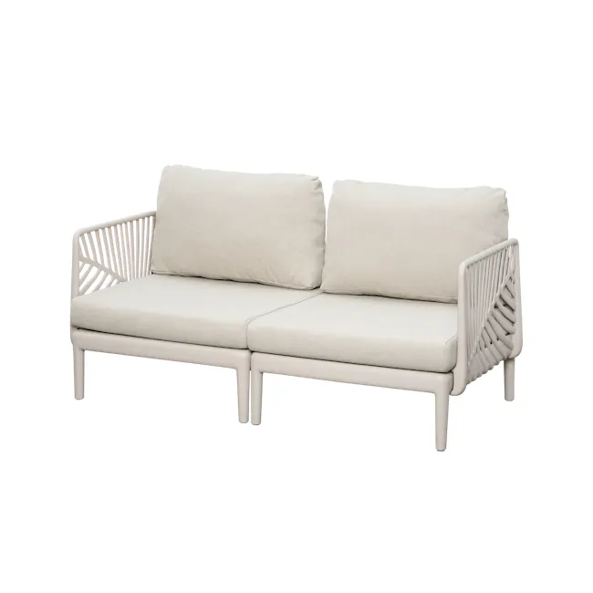 Nouve 2 Seater Outdoor Sofa - Beige - 7