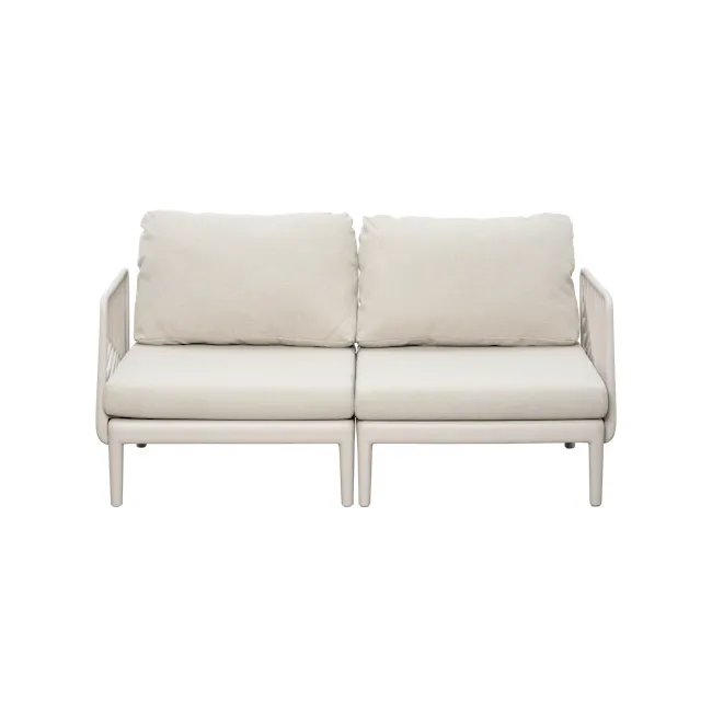 Nouve 2 Seater Outdoor Sofa - Beige - 1