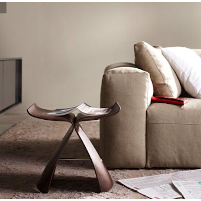 Anya Stool - Walnut - 2