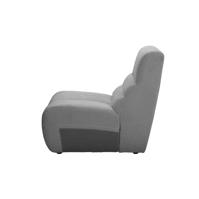 Tara 4 Seater Extended Sofa - Dark Grey - 14