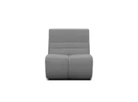 Tara Armless Sofa Unit - Dark Grey