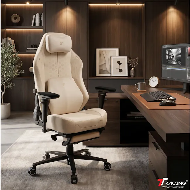 TTRacing Maxx Pro Air Threads Fabric Gaming Chair - Canyon - 2