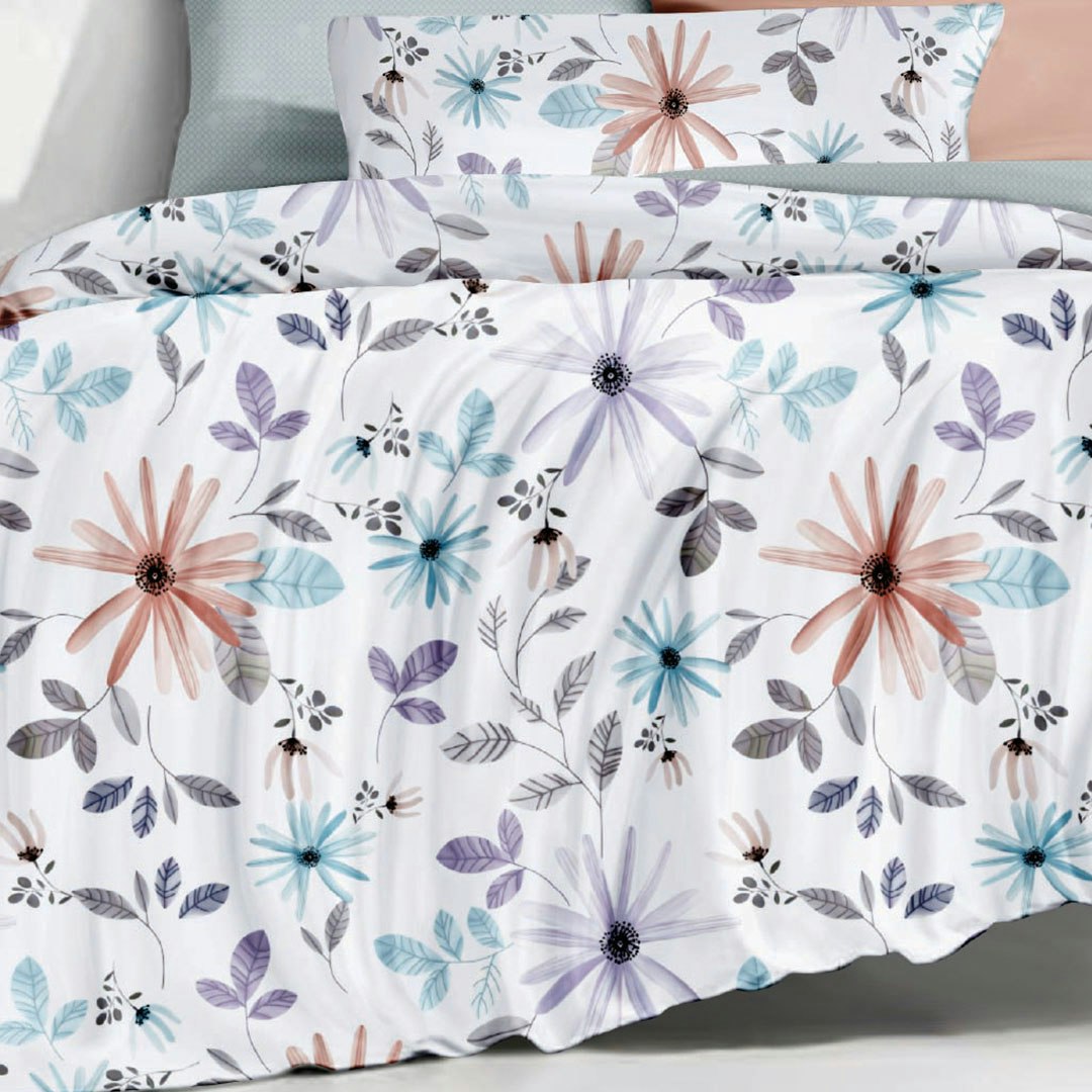 Hillcrest Comfy Lux Fitted Sheet Set Fion (4 Sizes), Hillcrest HipVan