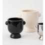 Trophy Ceramic Pot - Glossy Black - 3