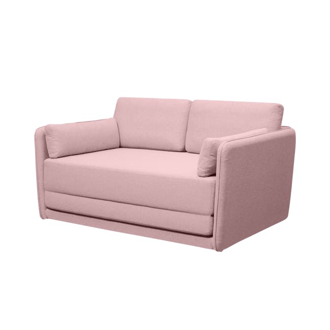 Greta 2 Seater Sofa Bed - Dusty Pink - 3
