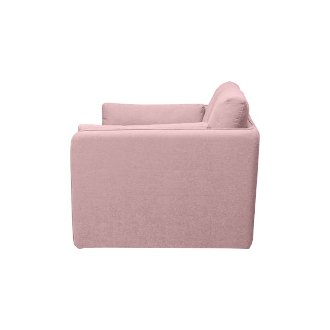 Greta 2 Seater Sofa Bed - Dusty Pink - 4