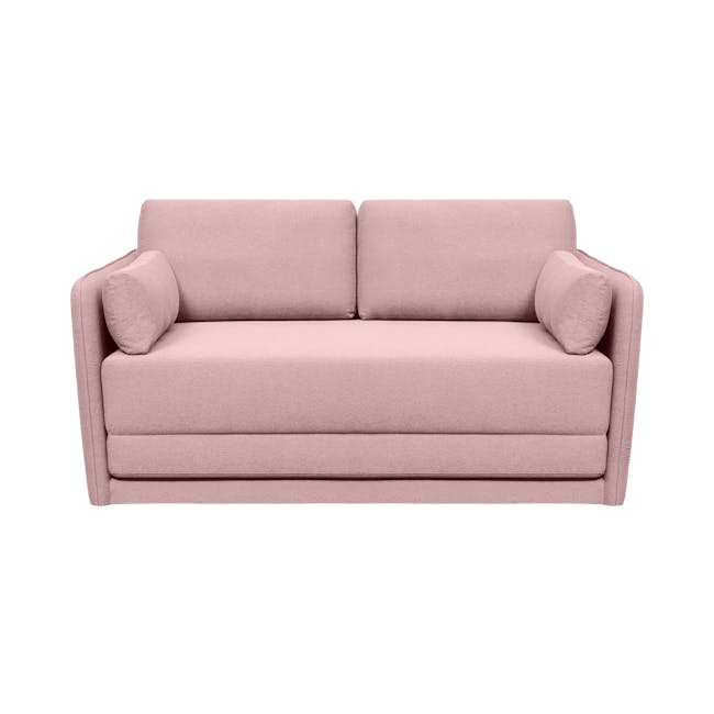Greta 2 Seater Sofa Bed - Dusty Pink - 12