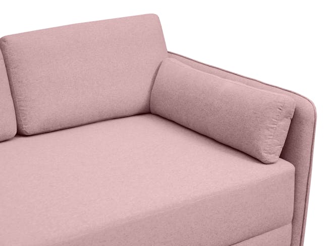 Greta 2 Seater Sofa Bed - Dusty Pink - 6