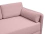 Greta 2 Seater Sofa Bed - Dusty Pink - 6