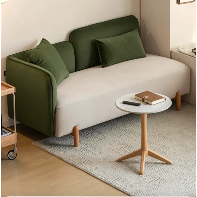 Sadie Left Arm Chaise Sofa - Beige Green - 6